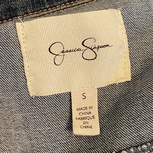 Jessica Simpson Lori Denim Jacket - Picture 9 of 12